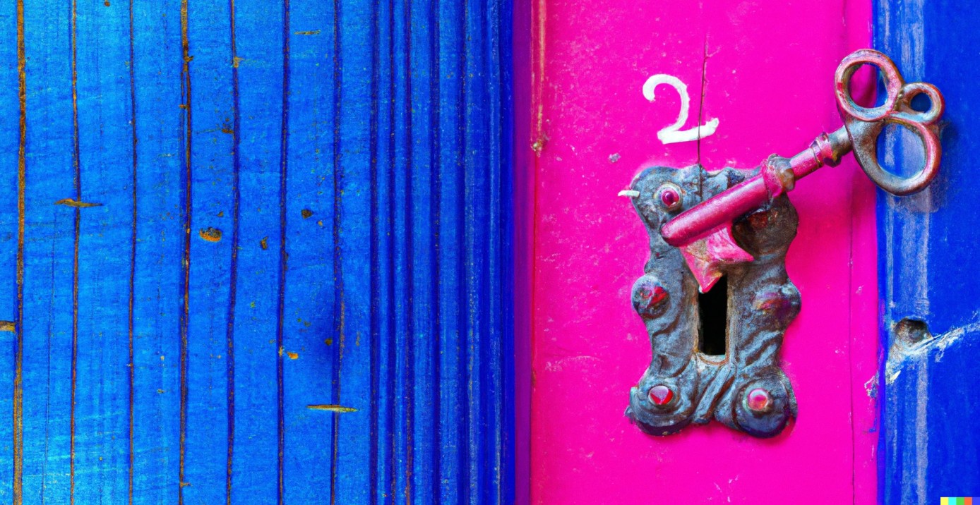 locked door